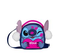 Seven LILO & Stitch All is Bright Sac à Dos pour Filles, Oreilles et Pompons, bandoulière réglable et Amovible, Sac à Dos pour Maternelle, Fille, Produit Officiel, idée Cadeau