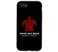 Seven Mile Beach Îles Caïmans Tribal Sea Turtle Island Coque pour iPhone SE (2020) / 7/8