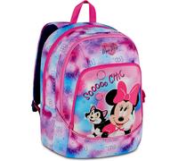 Seven Minnie Mouse sac à dos école double compartiment, poche porte bouteille...
