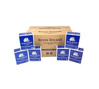 Seven Oceans Lot de rations de survie pour 2 mois, biscuits longue durée 24 x 500 g