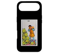 Seven of Coins Or Pentacles Vintage Tarot - Rider Waite Deck Coque pour iPhone Air