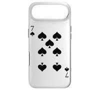 Seven of Spades - Costumes d'halloween Amusants et faciles à l'avant et à l'arrière Coque pour iPhone Air