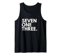 Seven One Three Code régional 713 Houston Texas Débardeur