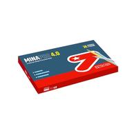 Seven Pastels école Minapro 4.0, Boîte de 36 pièces, CONTENU : 6 couleurs fluo, 12 couleurs métallisées, 18 couleurs pastel, avec espace de nom personnalisables
