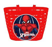 Disney Panier vélo guidon enfant Spiderman Rouge