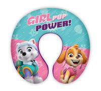 Seven Polska Coussin de nuque pour enfant Paw Patrol Girls Rose/turquoise Sky&Everest