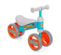 Seven Polska Draisienne à 4 roues, pour enfants à partir de 1 an, au design Spiderman, Pat' Patrouille et Stitch, vélo d'équilibre, pour garçons et filles, charge maximale de 20 kg, vert