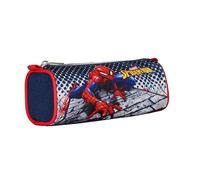 SEVEN Porte-Stylo école - Disney - Spider-Man Webbed Wonder, Bleu Rouge - Trousse Scolaire Enfant - Ouverture avec Fermeture éclair - Marvel Merchandising - Sac Scolaire - Accessoires Sac à Dos