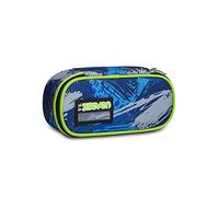 Seven Porte-Stylo Scolaire Round Plus avec élastiques Porte-stylos - Crafter Boy Garçon - Bleu, Bleu (Blue Deep), Taglia Unica, Casual