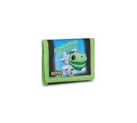 Seven Portefeuille à scratch Bombardiro Crocodillo, noir, compartiments intérieurs pour billets, poche extérieure zippée, pour enfants et adolescents, loisirs, idée cadeau
