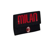 Seven Portefeuille AC Milan Glorious History en Velcro, Enfant, garçon, Football, Produit Officiel, idée Cadeau