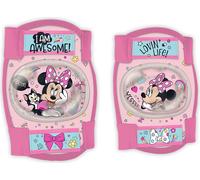 SEVEN Protège-coude et protège-genou Minnie rose Polypropylène, polyester, nylon, 19 - 25 cm de circonférence au coude, 24 - 30 cm de circonférence au genou
