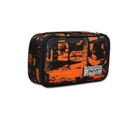 Seven Quick Case School Case -FREETHINK - Boy - Complete with Pencils, Markers - Orange, Orange., Taglia Unica, Casual