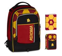 Seven Roma Advanced Round Sac à dos scolaire pour enfant + trousse 3 compartiments + agenda 2026/2027