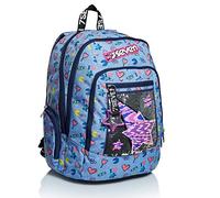 Seven Sac à Dos, Avancé, Starry Rainbow Sac à Dos Scolaire Rembourré, Sac à Livres, Taille Unique Filles et Garçons, , pour L'École, le Sport & les Loisirs, Pochette pour Ordinateur Portable, Bleu,