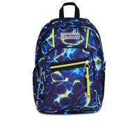 Seven Sac à dos d'école Dual Detach ELECTRICVIBE – 32 L, double compartiment, bleu, amovible