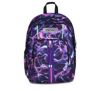 Seven Sac à dos d'école Dual Detach ELECTRICVIBE GIRL – 32 L noir, double, amovible, poche org., PC