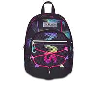 Seven Sac à dos d'école ergonomique Dual Plus, noir bleu, double compartiment de 31 L, avec poche pour gourde, poche avec organisateur et ruban de poitrine, école moyenne et supérieure, sac à dos