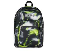 Seven Sac à dos d'école FREETHINK, double compartiment, noir, 34 L, compartiment pour ordinateur ablet, poches multifonctions, poche latérale porte-bouteille, école moyenne et supérieure, enfants