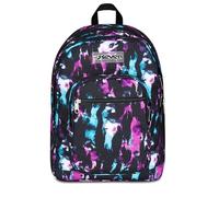 Seven Sac à dos d'école Freethink, multicolore, double compartiment avec poche pour PC et poche pour bouteille d'eau, 34 L, école moyenne et supérieure, sac à dos fille, multicolore, Taglia Unica
