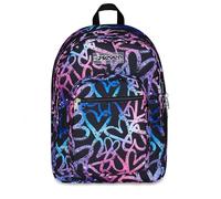 Seven Sac à dos d'école Freethink, multicolore, double compartiment avec poche pour PC et poche pour bouteille d'eau, 34 L, école moyenne et supérieure, sac à dos fille, multicolore, Taglia Unica