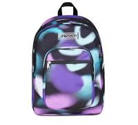 Seven Sac à dos d'école Freethink, multicolore, double compartiment avec poche pour PC et poche pour bouteille d'eau, 34 L, école moyenne et supérieure, sac à dos fille, multicolore, Taglia Unica