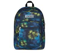 Seven Sac à dos d'école Freethink, vert bleu, double compartiment avec poche pour PC et poche pour bouteille d'eau, 34 L, école moyenne et supérieure, sac à dos garçon, vert, Taglia Unica