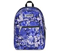 Seven Sac à dos d'école Freethink, violet, double compartiment avec poche pour PC et poche pour bouteille d'eau, 34 L, école moyenne et supérieure, sac à dos fille, aubergine, Taglia Unica