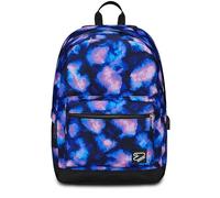 Seven Sac à Dos d'école Pro Extensible The Double, Violet Fuchsia, Sac à Dos Mono Compartiment avec Banque d'alimentation, USB Plug, Poche PC et Poche Porte-Bouteille, Sac à Dos Moyen supérieur,