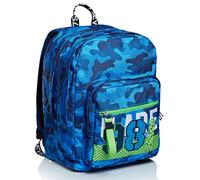 Seven Sac à Dos, Extra Fit Crew Sac à Dos Scolaire Rembourré, Sac à Livres, Taille Unique Filles et Garçons, Grande Capacité, pour L'École, le Sport & les Loisirs, Multicolore