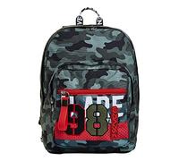 Seven Sac à Dos, Extra Fit Crew Sac à Dos Scolaire Rembourré, Sac à Livres, Taille Unique Filles et Garçons, Grande Capacité, pour L'École, le Sport & les Loisirs, avec Poches Latérales,