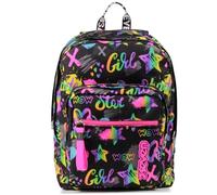 Seven Sac à Dos, New Fit Iridescent Sac à Dos Scolaire Rembourré, Sac à Livres, Taille Unique Filles et Garçons, Grande Capacité, pour L'École, le Sport & les Loisirs, Noir,
