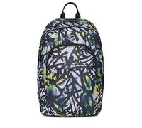 Seven Sac à dos scolaire Pro XXL Detach avec casque sans fil, gris, poche intérieure pour PC et poche latérale pour bouteille d'eau, 33 L, école moyenne et supérieure, sac à dos garçon, Noir , Taglia