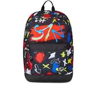 Seven Sac à Dos Scolaire Pro XXL réversible Detach The Double, GraffitiLoad, Noir Rouge, 3 Sacs à Dos en 1, Double Compartiment avec écouteurs sans Fil, Poche pour PC et Poche Porte-Bouteille, Sac à