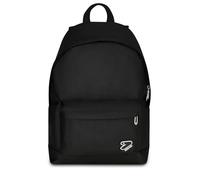Seven Sac à dos scolaire TECH LINE, monocompartiment noir, 23 L, poches multifonctions, poche avant, compartiment intérieur pour ordinateur ablet, école moyenne et supérieure, pour enfants et