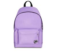 Seven Sac à dos scolaire TECH LINE, monocompartiment rose, 23 L, poches multifonctions, poche avant, compartiment intérieur pour ordinateur ablet, école moyenne et supérieure, fille