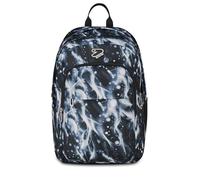 Seven Sac à dos scolaire The Double Pro XXL Detach, noir, 34 L, double compartiment, casque sans fil inclus, sac à dos amovible et réversible, poche pour PC, poches polyvalentes, école moyenne et