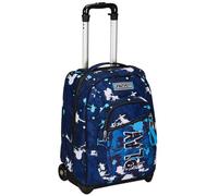 Seven Sac à dos trolley, école primaire, double usage, enfant, bleu/bleu clair, Unique, Décontracté