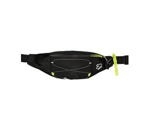 Seven Sac Banane Tech, Noir, avec Poche et Sangle réglable, Accessoires de Mode, Noir, Taglia Unica, Moderne