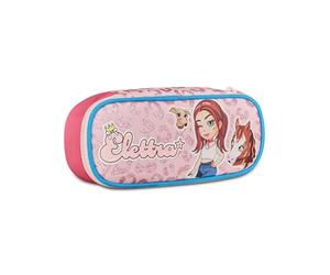 SEVEN Sachet Round Plus Elettra Lamborghini Dimensions - Porte-Stylo Scolaire, Multicolore, Porte-Stylo