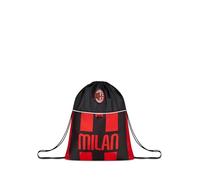 Seven Sakky Bag Milan, Rouge, monocompartiment, Fermeture Cordon, école, Sport, Voyage, Enfants, Jeunes et Adultes, Football, Produit Officiel