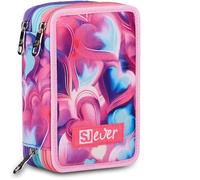 Seven SJ GANG STYLE Trousse École 3 Zip, Sj Ever Pink Beat