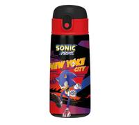 Seven Sonic Gourde Thermique, Noir, Maintien de la température jusqu'à 24 h, Bouteille d'asile, école Primaire et Loisirs, Noir, Moderne