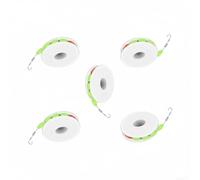 Seven Star Float Rig de pêche avec ligne en nylon, assemblage de flotteur lumineux et options de configuration de crochet pour une action réactive dans des eaux variables (hameçon simple, 2,7 m)