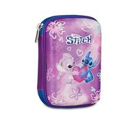 Seven Stitch Quick Case Complet avec Crayons, feutres, Couleurs, Accessoires de Sac à Dos, élémentaires, médias, Tops, Bleu foncé, Filles et garçons, Violet