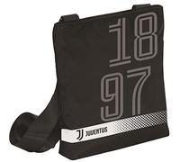Seven Tracolla Juventus - Borsello Tempo Libero Mixte Bandoulière, Noir, Taille unique