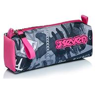 Seven Trousse à Crayons - Trousse à Stylos, Multicolore, Boîte à Papeterie, Trousse à Stylos pour Adolescents et Adolescentes, Parfait pour les Fournitures Scolaires, Rose, Keep Flag