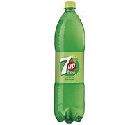 Seven Up 7UP gratuit Soda Bouteille sans sucre Boissons gazeuses 1500ML