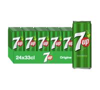 SEVEN UP Lot de 24 canettes de soda - 24 x 33 cl