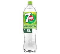 SEVEN UP - Zéro Sucres 1.5L - Lot De 4 - Livraison Offerte
